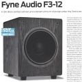 Fyne Audio F3 subwoofer series