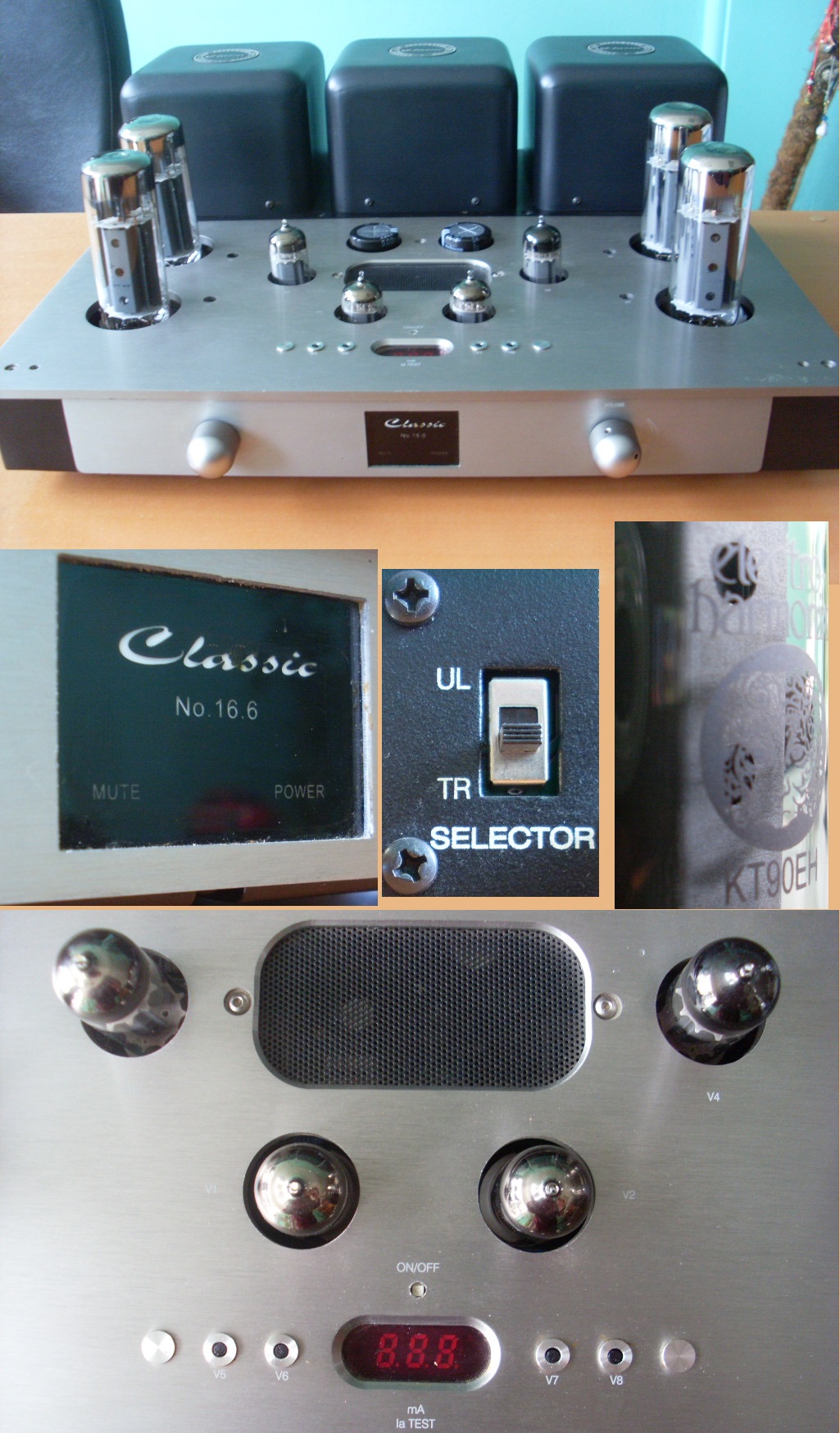 Tube integrated amplifier Classic 16.6 - (Stepcom)